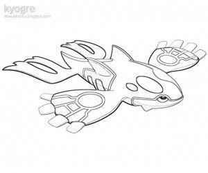 300x249 Pokemon Kyogre Coloring Pages Printable Coloring Book, Kyogre
