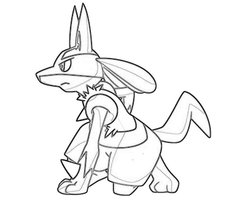 800x667 Lucario Coloring Pages Many Interesting Cliparts