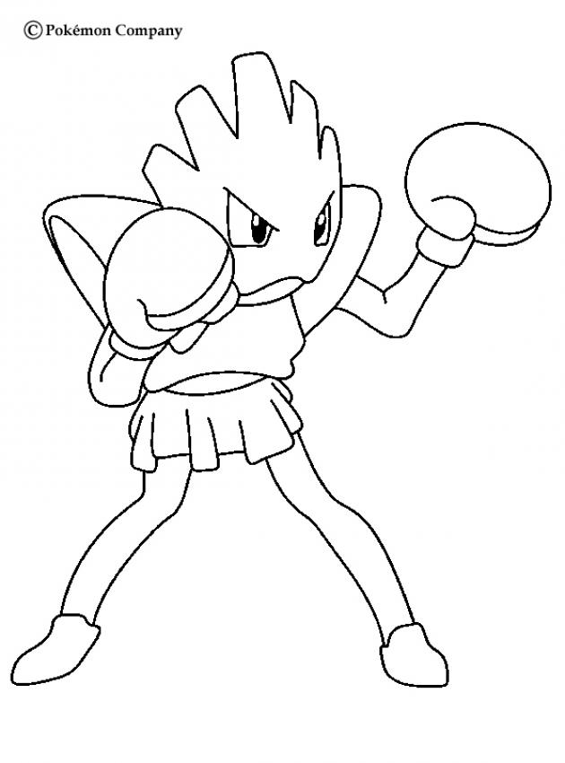 630x850 Machamp Coloring Pages