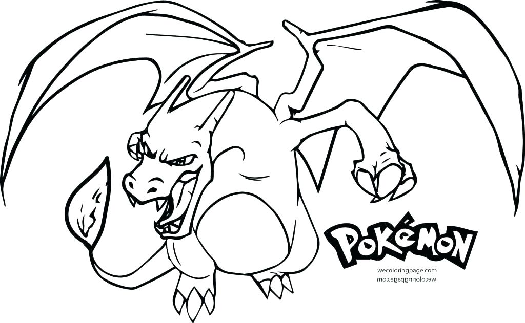 1024x631 Pokemon Coloring Pages Charizard Coloring Pages Printable X Mega