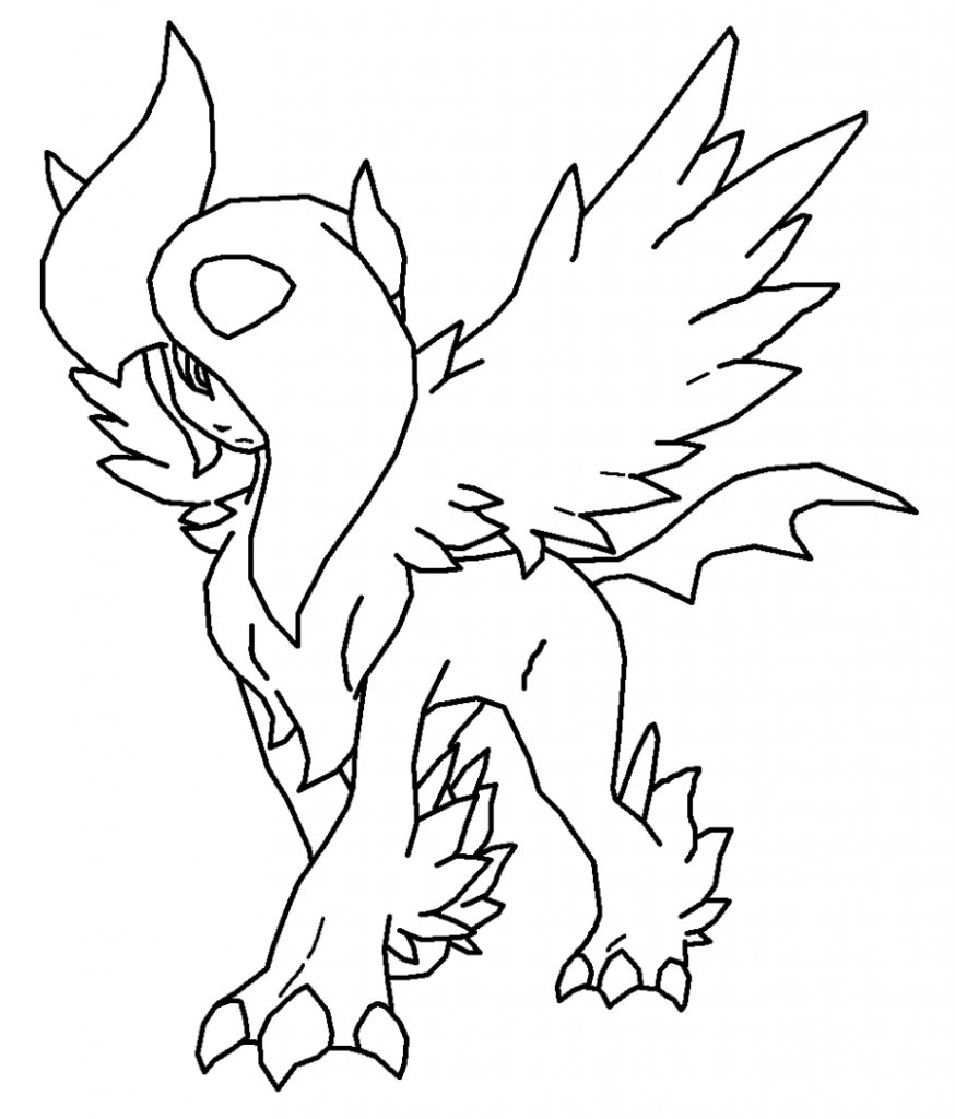 Pokemon Coloring Pages Mega Lucario at GetDrawings | Free download