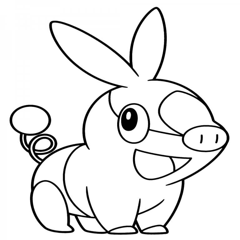 768x768 Pokemon Oshawott Coloring Pages Images Pokemon Images
