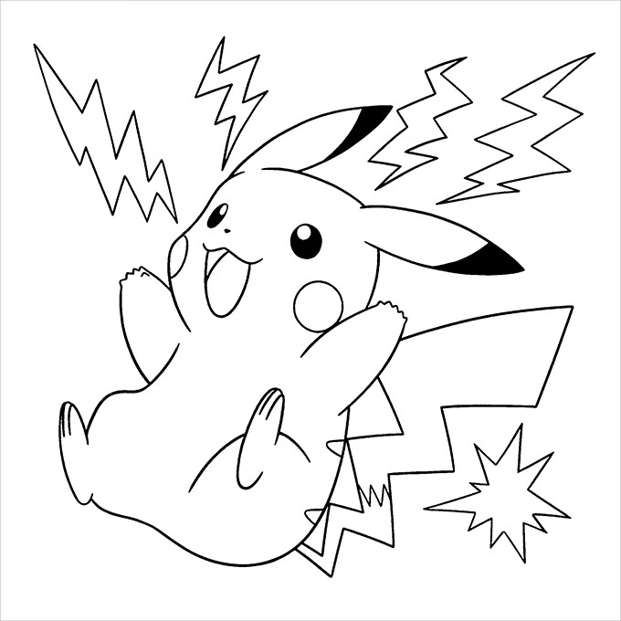 680x680 Sketches For Colouring Pokemon Coloring Pages Free Printable