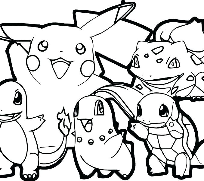 678x600 Free Printable Pokemon Coloring Pages Coloring Pages For Kids