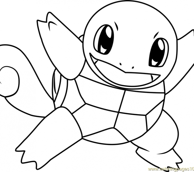 The best free Squirtle coloring page images. Download from 106 free ...