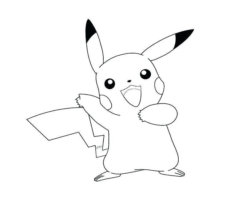 800x667 Pikachu Coloring Pages Entertaining Coloring Pages Print Coloring