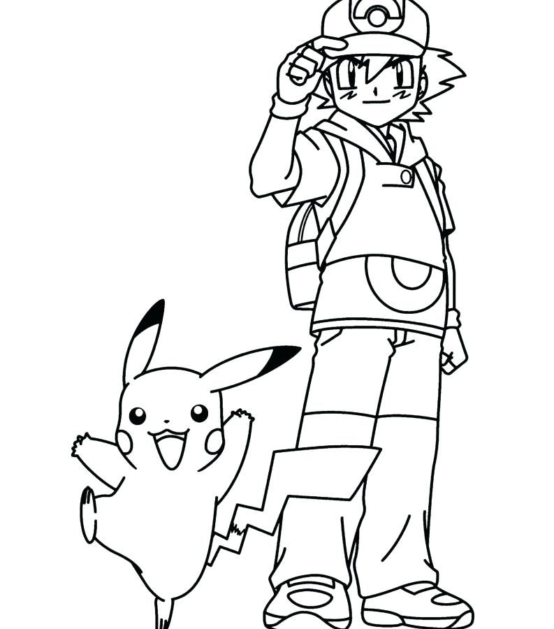 793x900 Pokeball Coloring Pages Ash And His Coloring Pages Cartoon