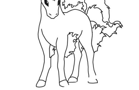 469x304 Pokemon Coloring Pages Ponyta Just Colorings