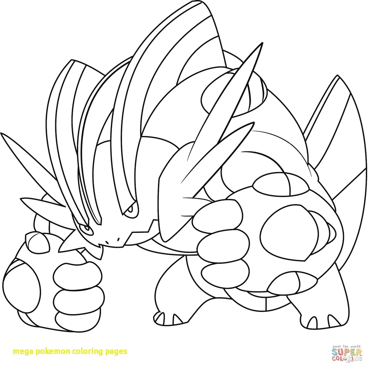 1177x1178 Best Of Mega Pokemon Coloring Pages With Pokemon Coloring Pages