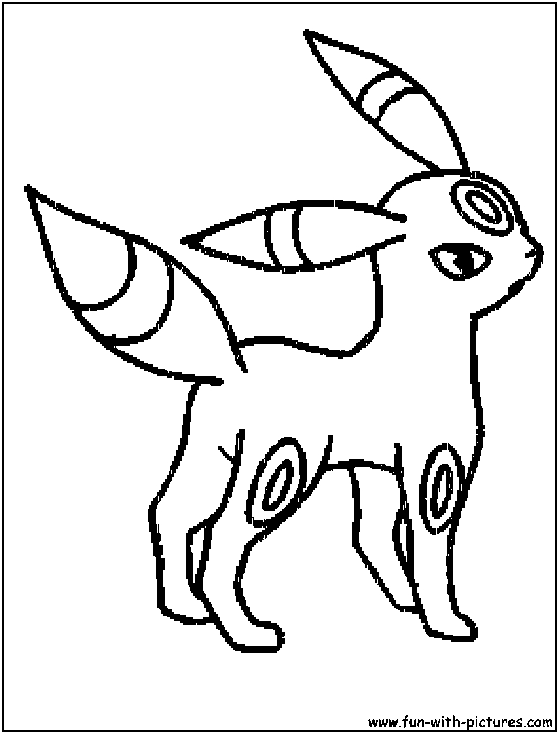 800x1050 Umbreon Coloring Pages Pictures Free Coloring Pages