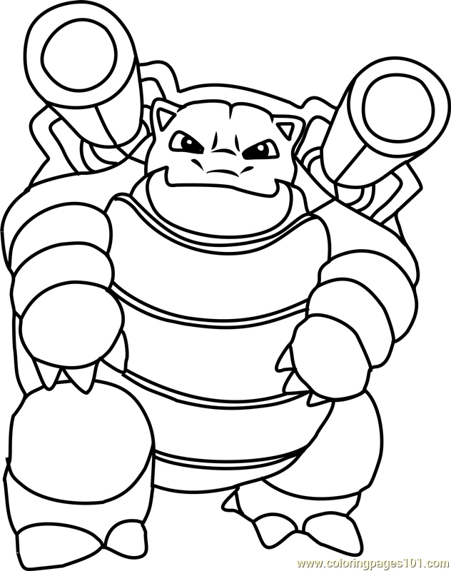 632x800 Blastoise Coloring Page Inspirational Pokemon Blastoise Coloring