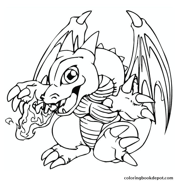 760x760 Dragon Feu Pokemon Coloring Pages