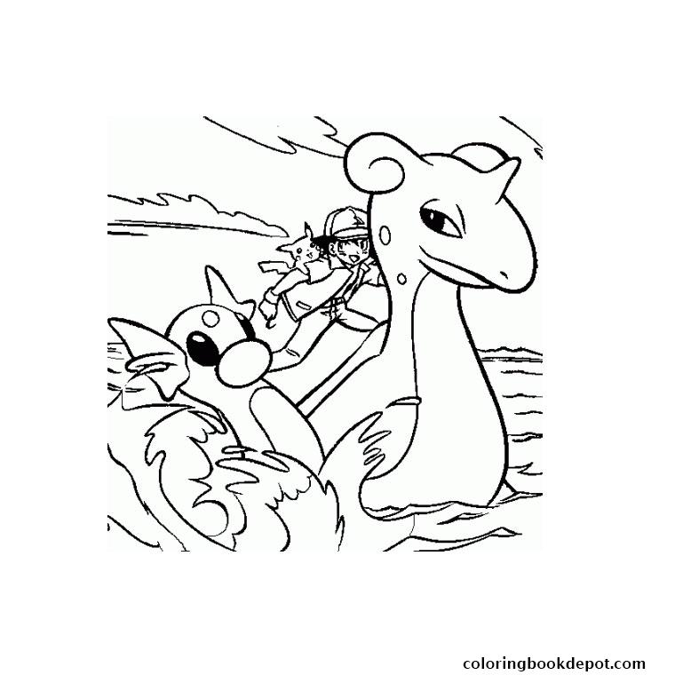 760x760 Pokemon Dragon Coloring Pages