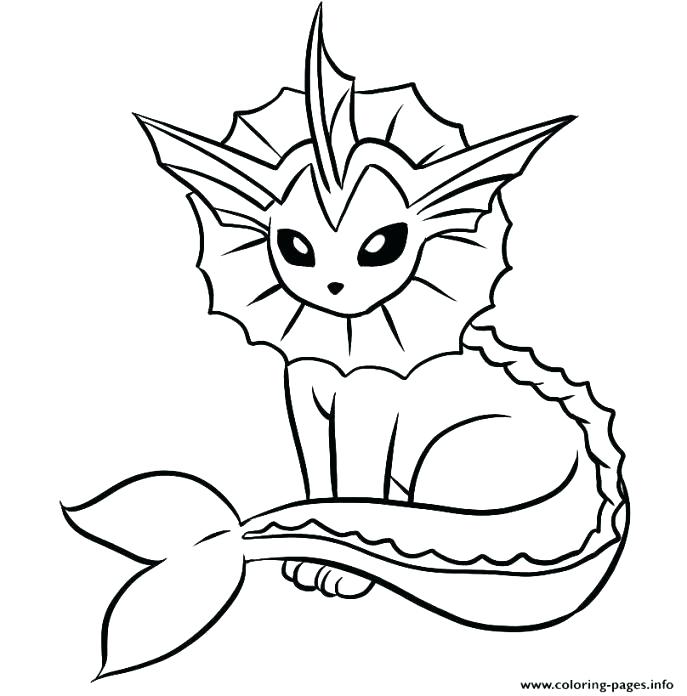 687x696 Pokemon Espeon Coloring Pages Crafts Pok Mon Throughout
