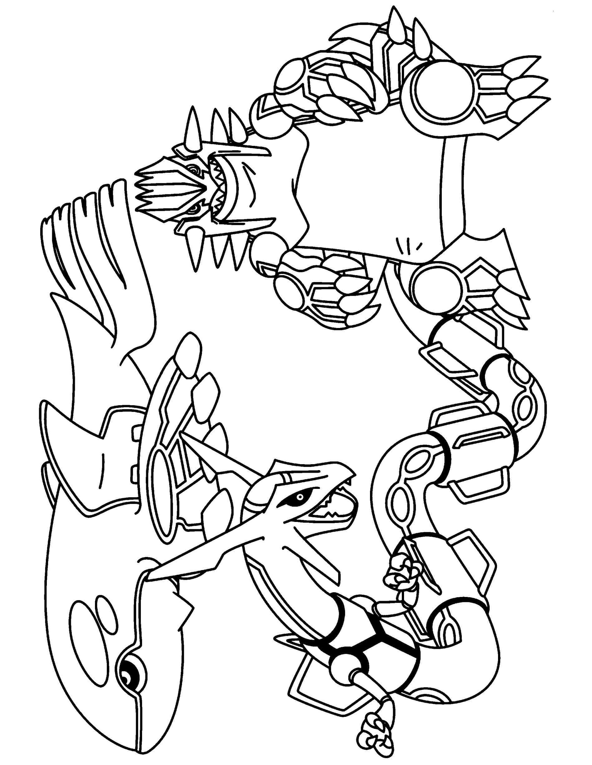 1896x2449 Pokemon Coloring Pages Groudon Az Coloring Pages, Pokemon Groudon