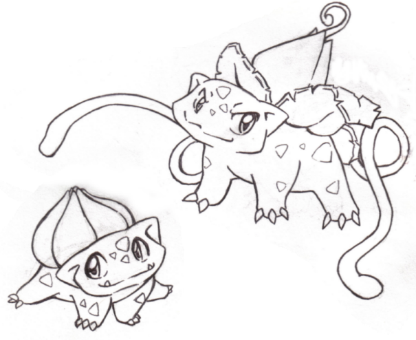 605x494 Pokemon Venusaur Coloring Pages Images Pokemon Images, Venusaur