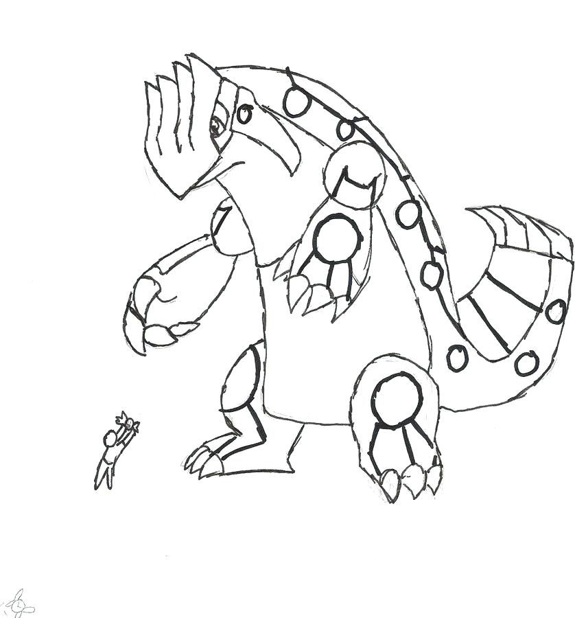 838x900 Pokemon Coloring Pages Groudon And Kyogre Color Page More Water