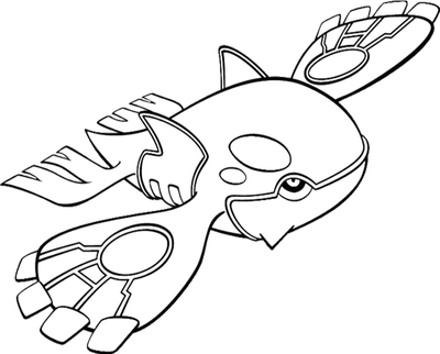 400x322 Groundon Pokemon Coloring Pages Kyogre