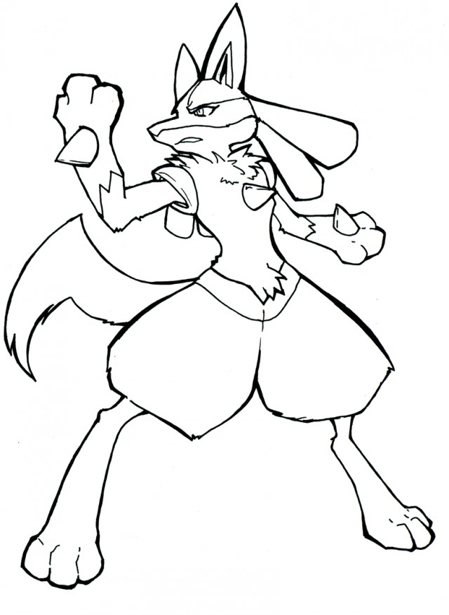 640x877 Pokemon Lucario Coloring Pages Preschool In Snazzy I On Pokemon