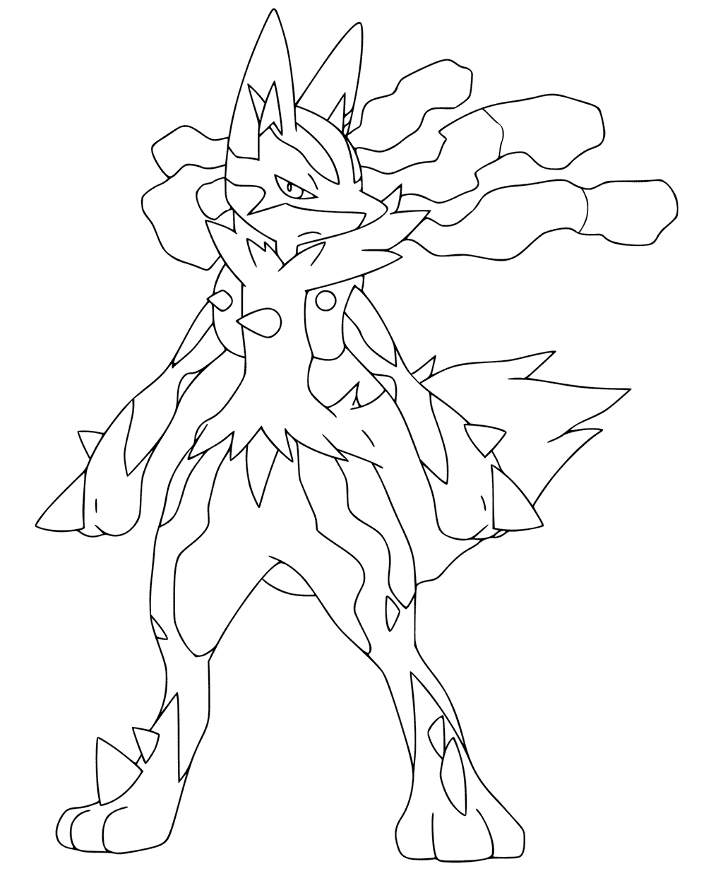 1024x1233 Pokemon Mega Evolutions Coloring Pages