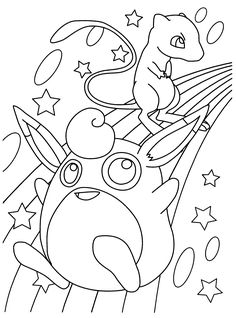 236x318 Pokemon Mew Coloring Page Elf On Shelf