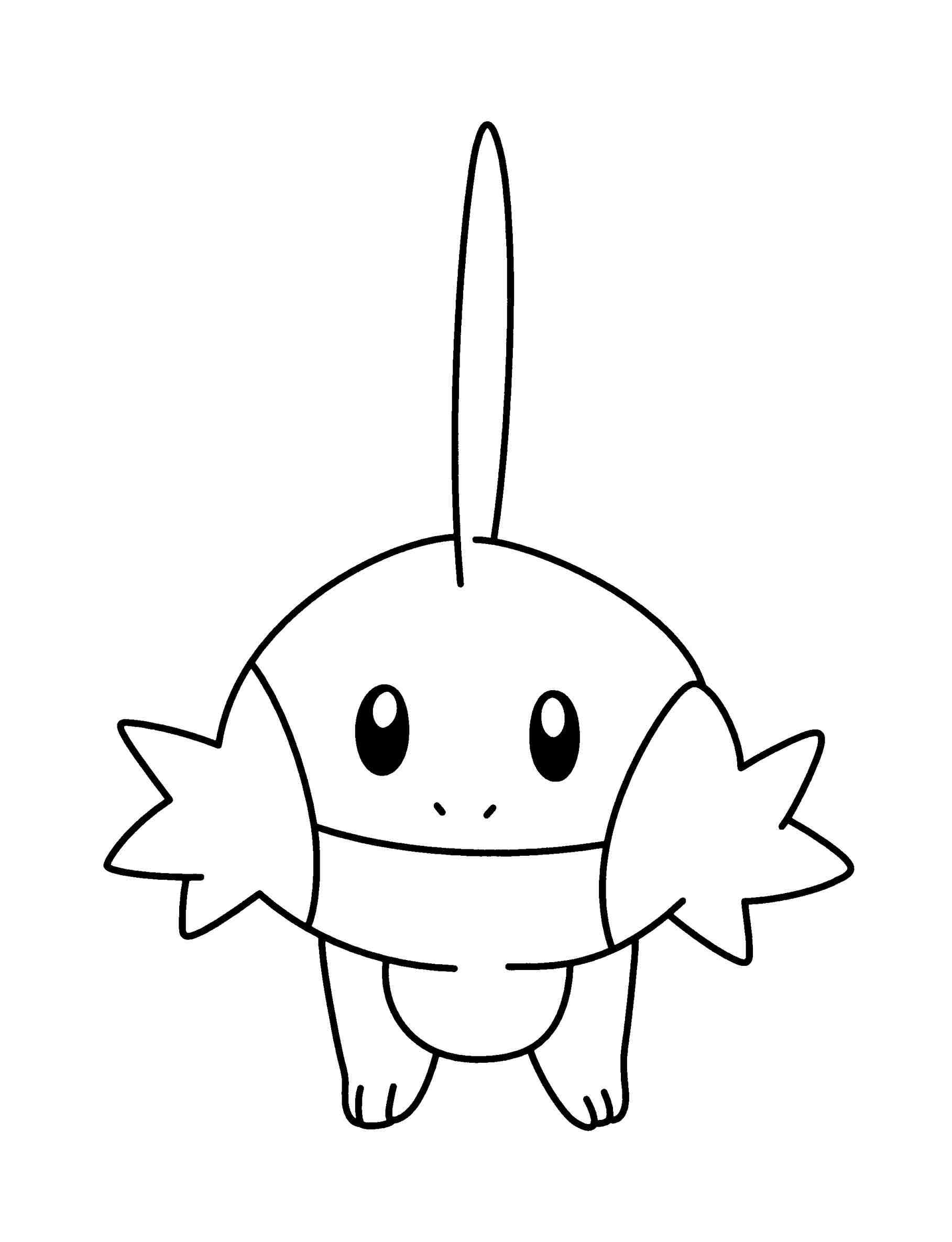 1817x2370 Mudkip Coloring Pages Web Coloring Pages