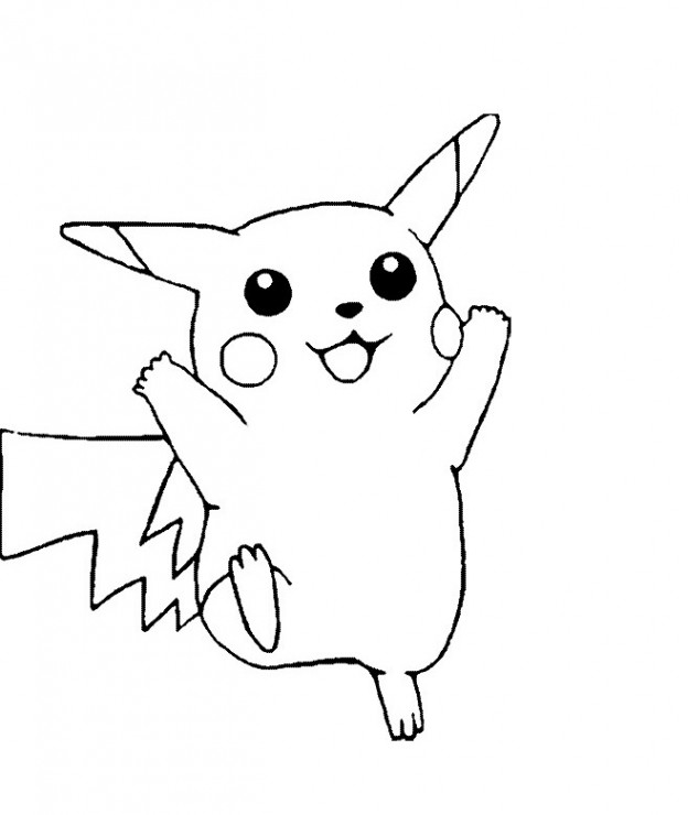 624x740 Pikachu Coloring Pages, Baby Pokemon Coloring Pages Images