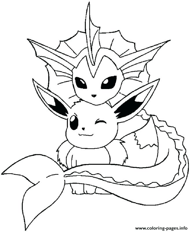 663x800 Pokemon Coloring Pages Eevee Evolutions Kids Coloring Coloring