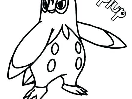 440x330 Piplup Coloring Pages Easy Animal Coloring Pages Easy Animal