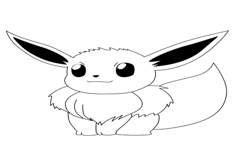 476x333 Pokemon Flareon Coloring Pages