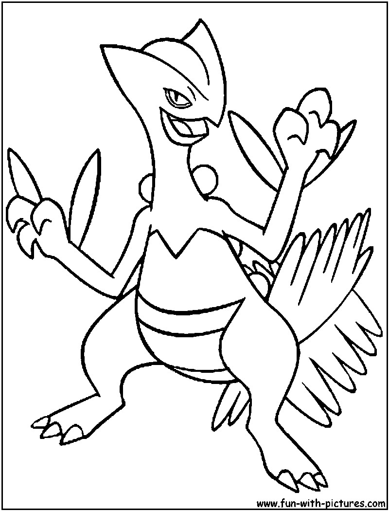 800x1050 Mega Pokemon Coloring Pages With Sceptile Collection Of For Kids