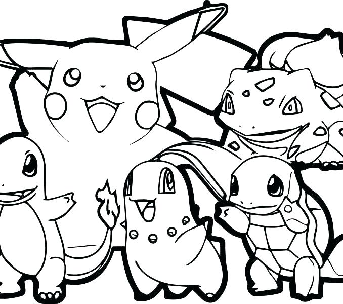 678x600 Pokemon Coloring Pages Printable Color Pages Printable Free