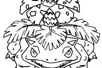210x140 Venusaur Coloring Page Coloring Pages Pokemon Venusaur Drawings