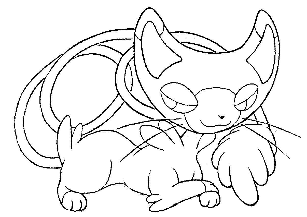 1206x850 Color Pages Pokemon, Halloween Coloring Pages Pokemon