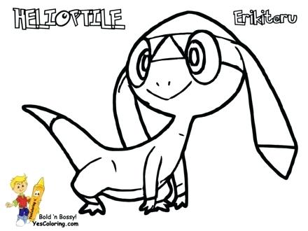 440x330 Pokemon X And Y Printable Coloring Pages Page G