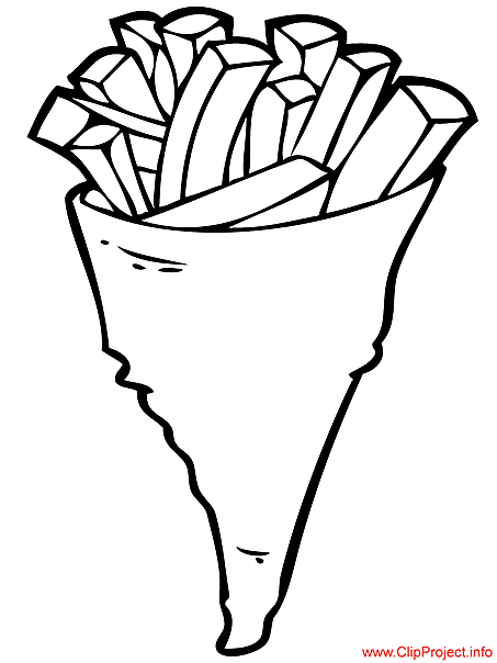 453x604 Fish And Chips Coloring Pages