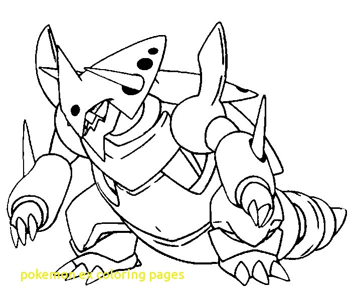 700x605 Pokemon Ex Coloring Pages