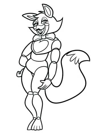 330x469 Five Nights Freddys Coloring Pages Also Free Five Nights