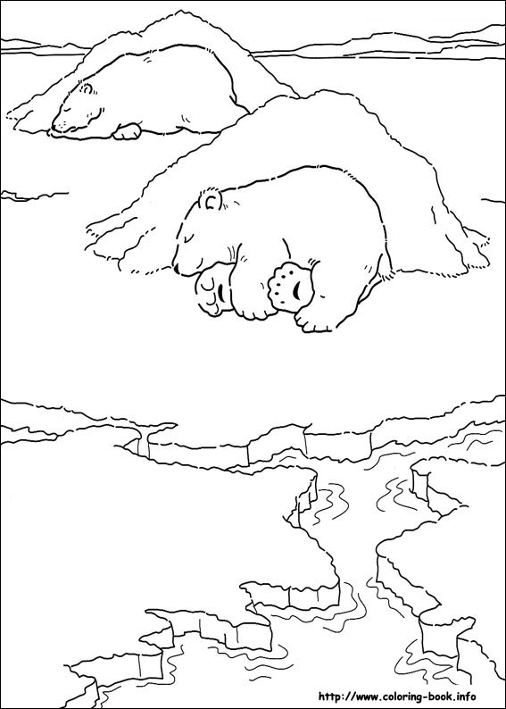 567x794 Little Polar Bear Coloring Pages On Coloring