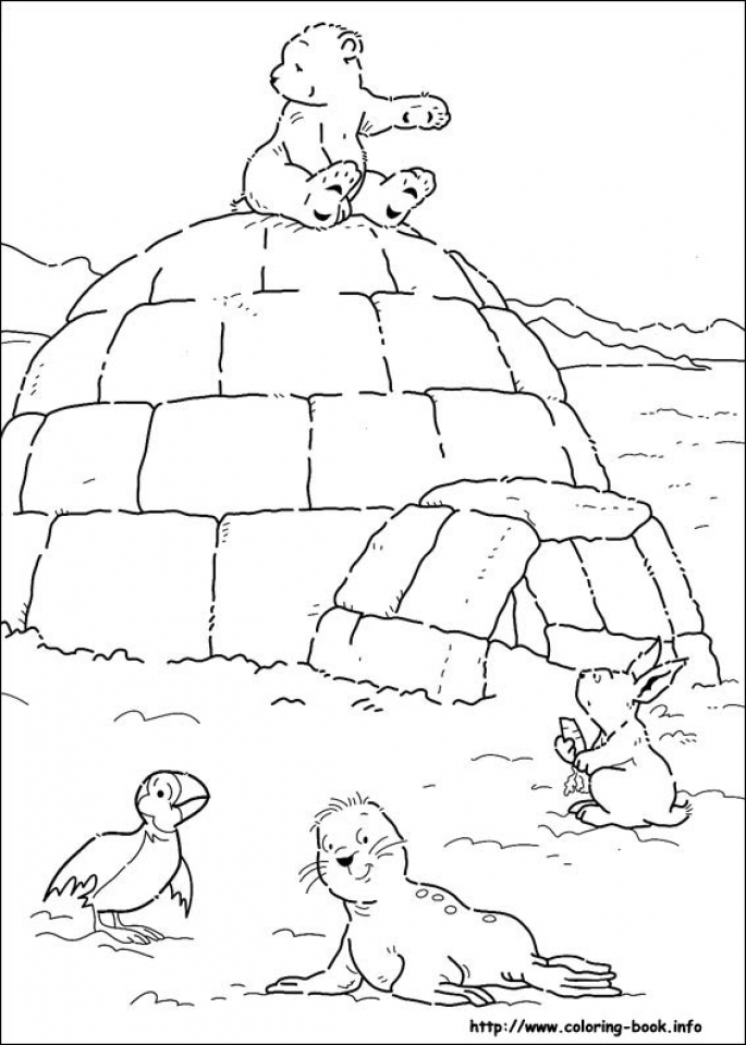 685x960 Get This Free Polar Bear Coloring Pages For Toddlers !