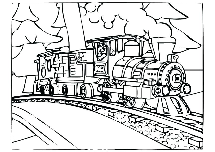 863x610 Polar Express Coloring Pages Kids Coloring Polar Express Coloring