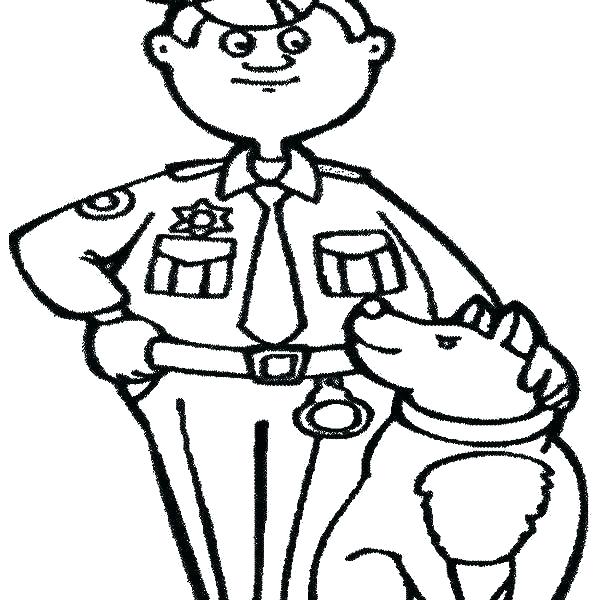 600x600 Police Badge Coloring Page Police Badge Coloring Page Background