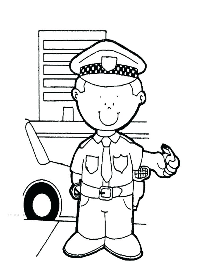 689x898 Police Badge Coloring Page Police Officer Coloring Page Together