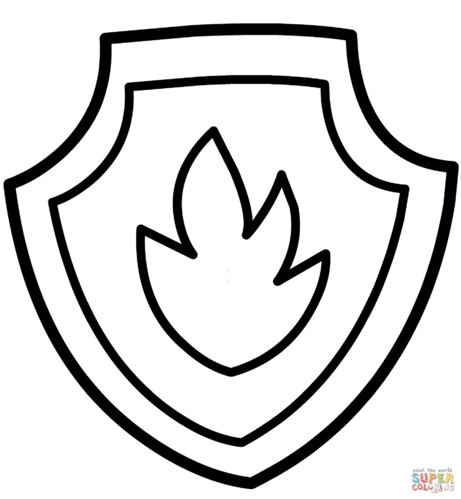 946x1024 Police Badge Drawing