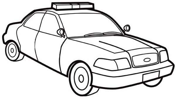 600x337 How To Draw Police Car Coloring Page Color Luna