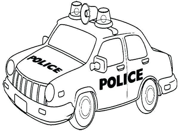 600x439 Police Car Coloring Page Car Police Patrol Coloring Page Police
