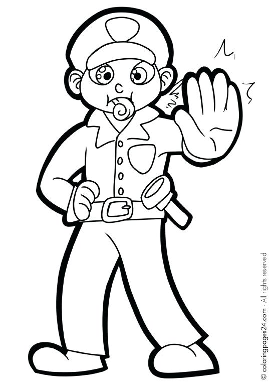 539x765 Police Coloring Pictures Lovely Police Officer Coloring Pages