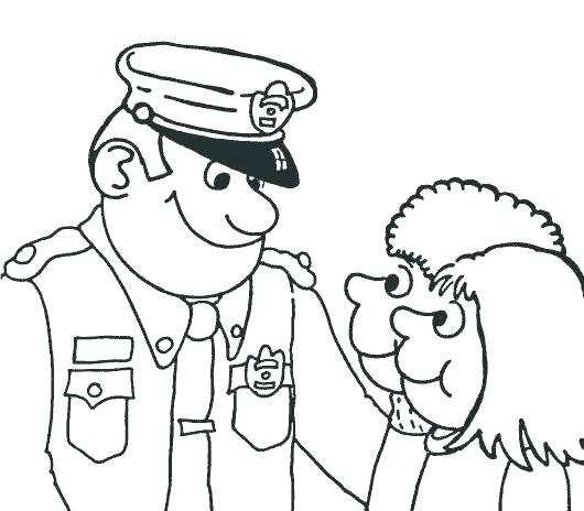 530x464 Policeman Coloring Page Policeman Coloring Page Police Coloring