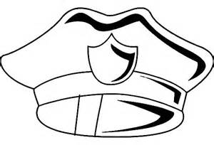 300x204 Police Hat Template Colouring