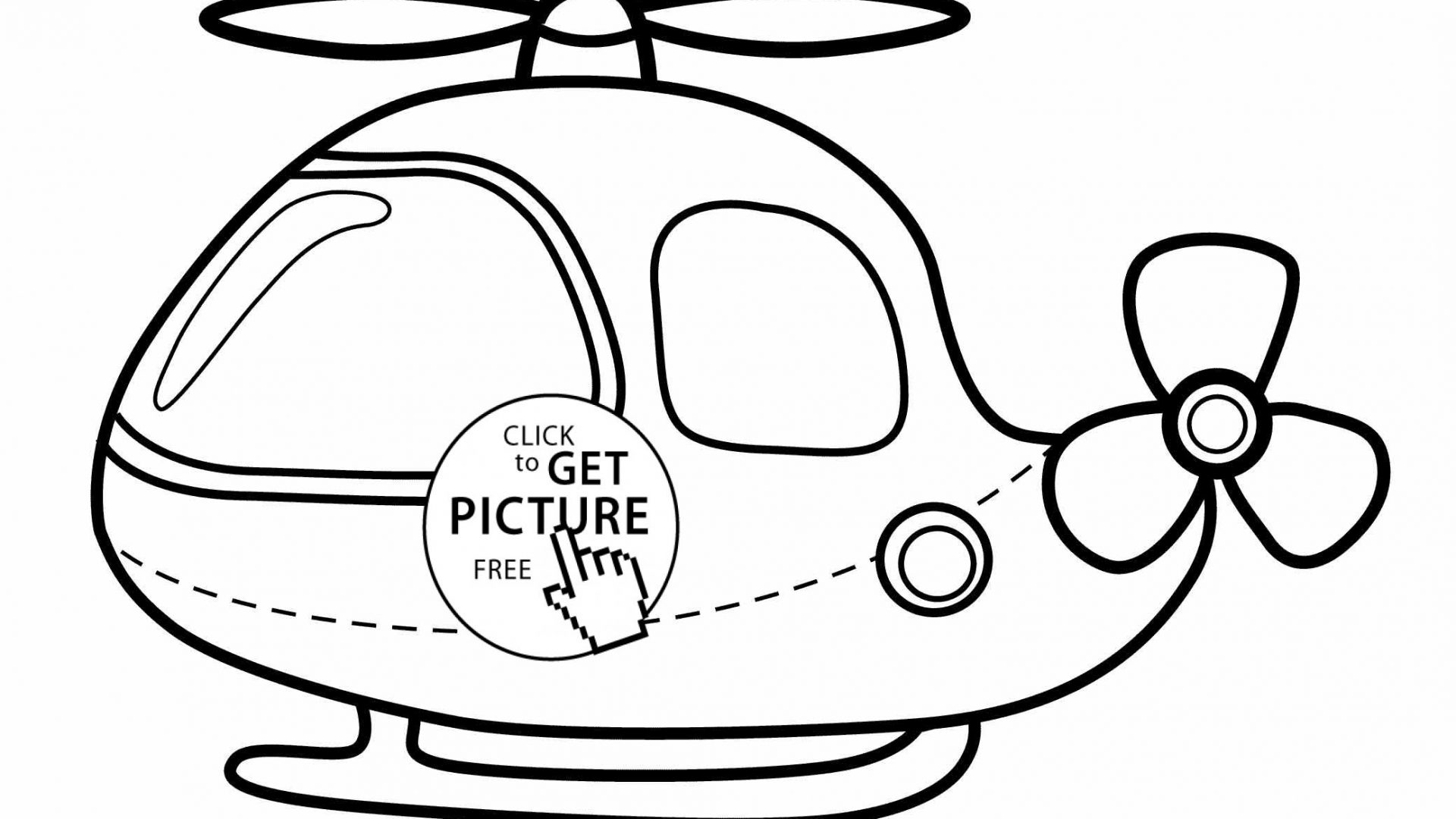 1920x1080 Helicopter Coloring Pages To Print And Download Best For Kids